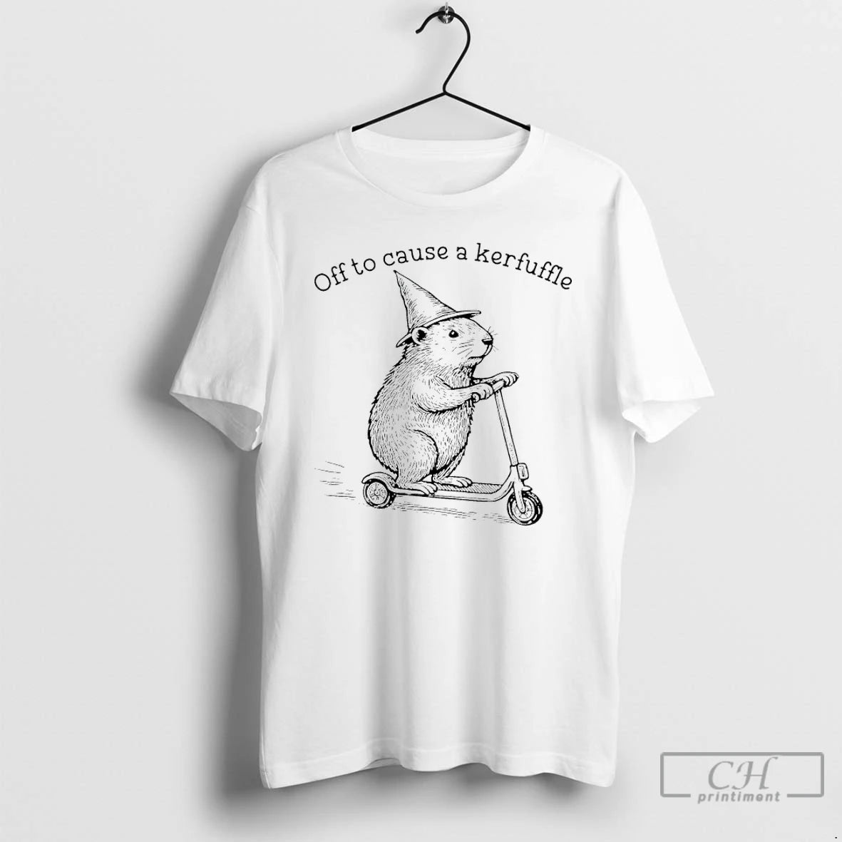 Classic Off To Cause A Kerfuffle Capybara T-Shirts, Hoodie, Sweatshirt | InkRitualCo.com