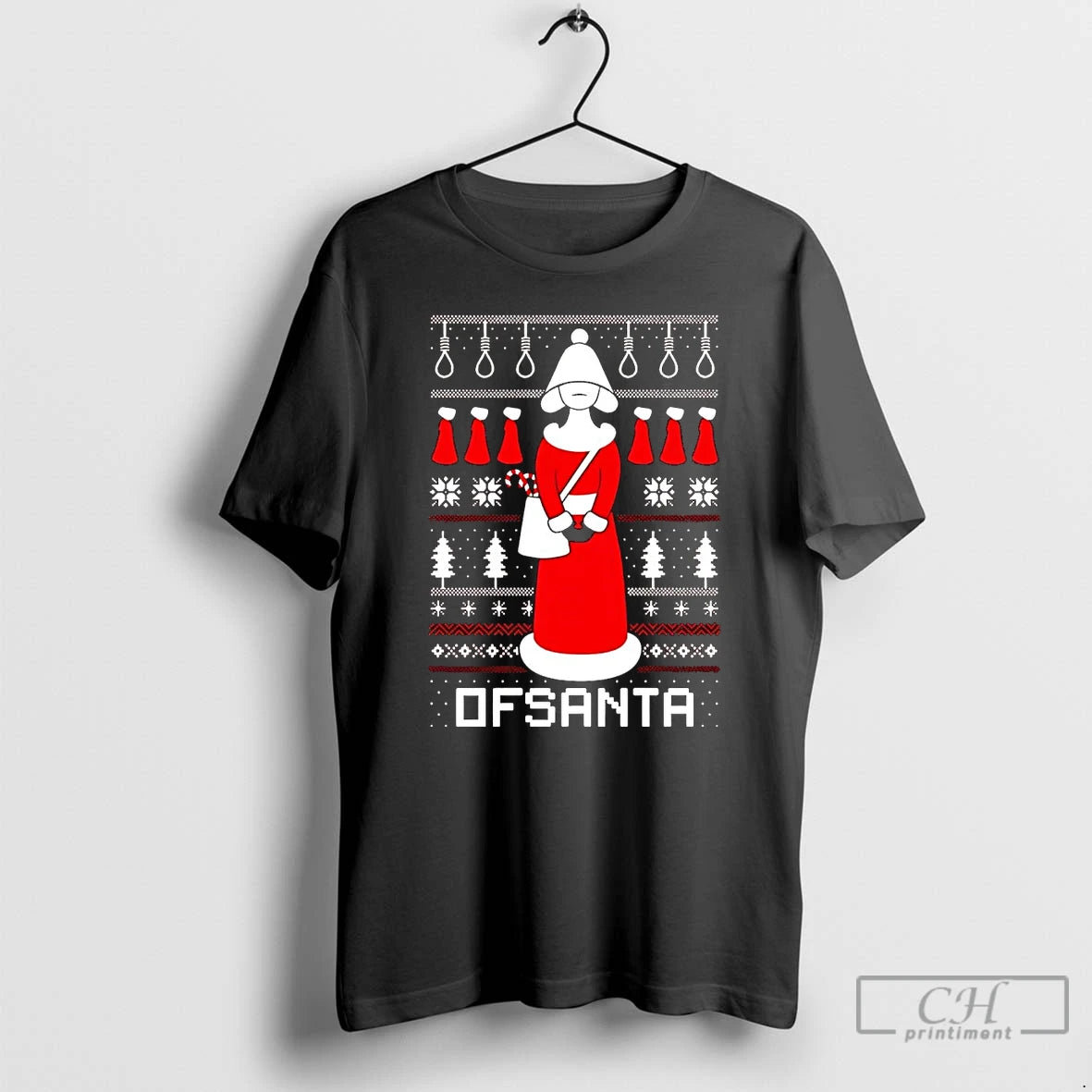 Classic Ofsanta Santas Handmaid Dfsanta Christmas T-Shirts, Hoodie, Sweatshirt | InkRitualCo.com