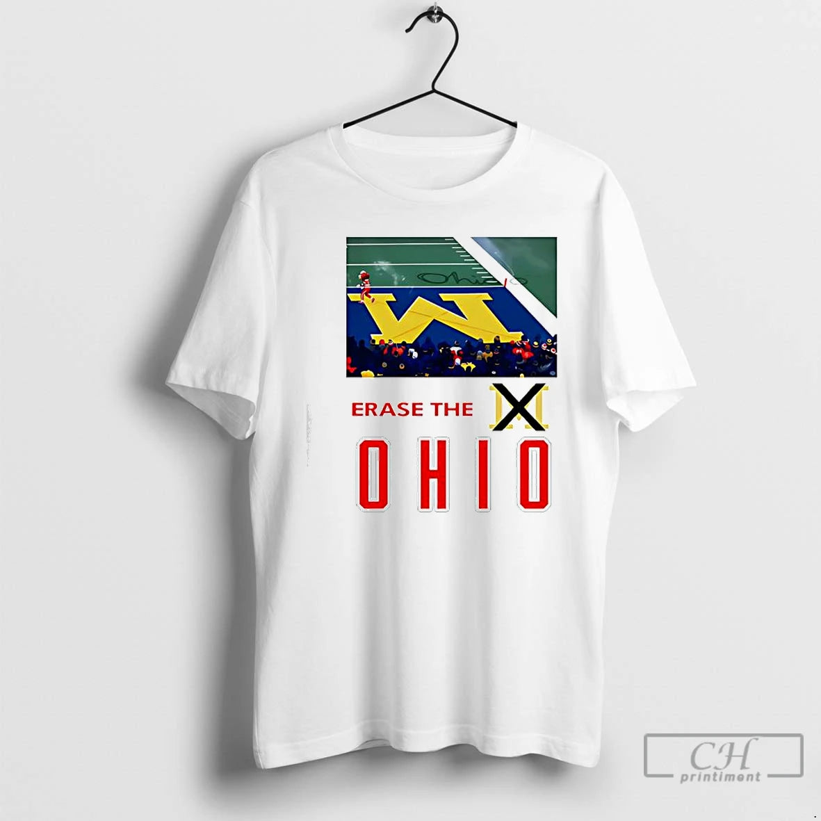 Classic Ohio Vs Michigan Erase The Ohio Stadium T-Shirts, Hoodie, Sweatshirt | InkRitualCo.com