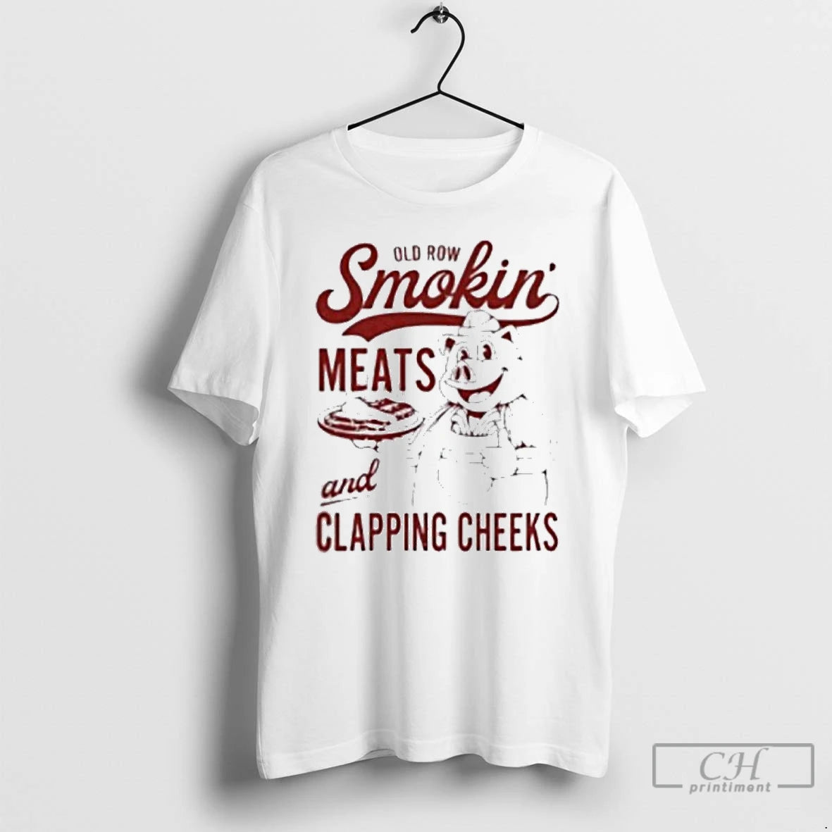 Classic Old Row Smokin Meats And Clapping Cheeks T-Shirts, Hoodie, Sweatshirt | InkRitualCo.com