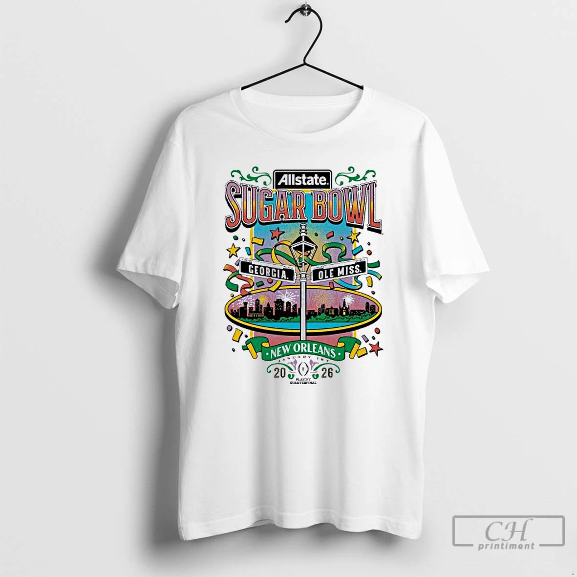 Classic Ole Miss Vs Georgia 2026 Allstate Sugar Bowl Nola Adult T-Shirts, Hoodie, Sweatshirt | InkRitualCo.com