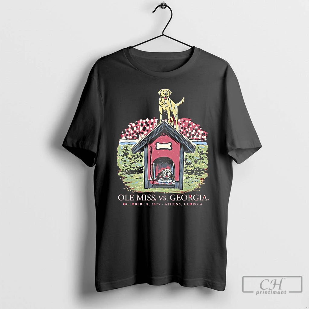 Classic Ole Miss Vs Georgia Game Day 2025 October 18 T Shirts Hoodie, Sweatshirt | InkRitualCo.com