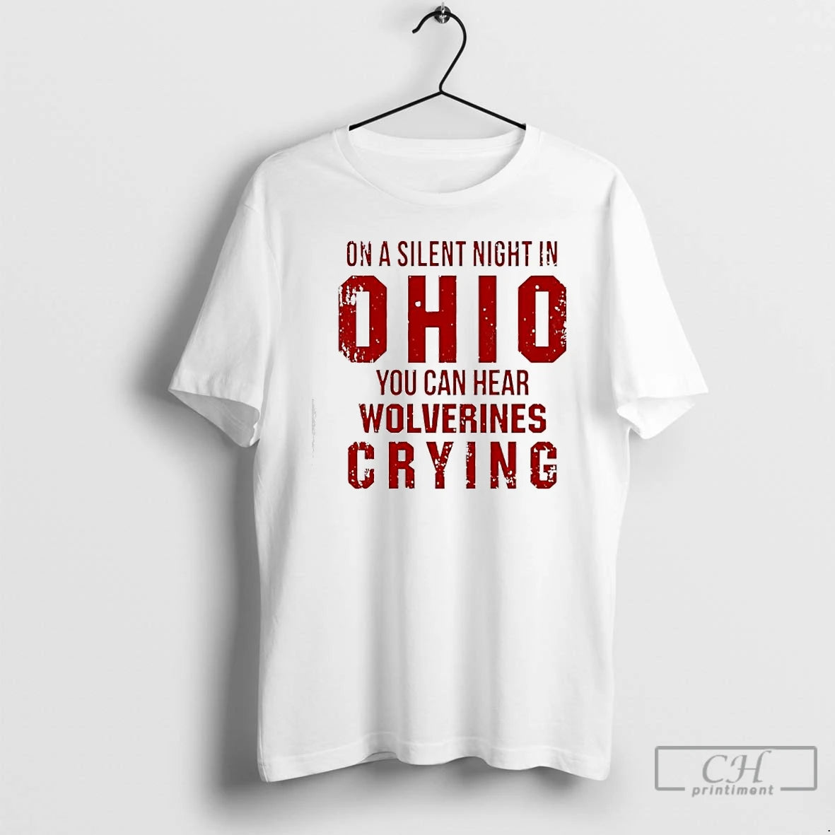Classic On A Silent Night In Ohio You Can Hear Wolverines Crying T Shirts Sweater Hoodie, Sweatshirt | InkRitualCo.com