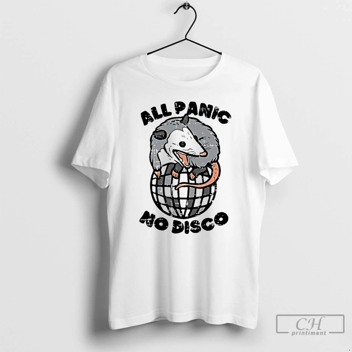 Classic Opossum All Panic No Disco T-Shirts, Hoodie, Sweatshirt | InkRitualCo.com