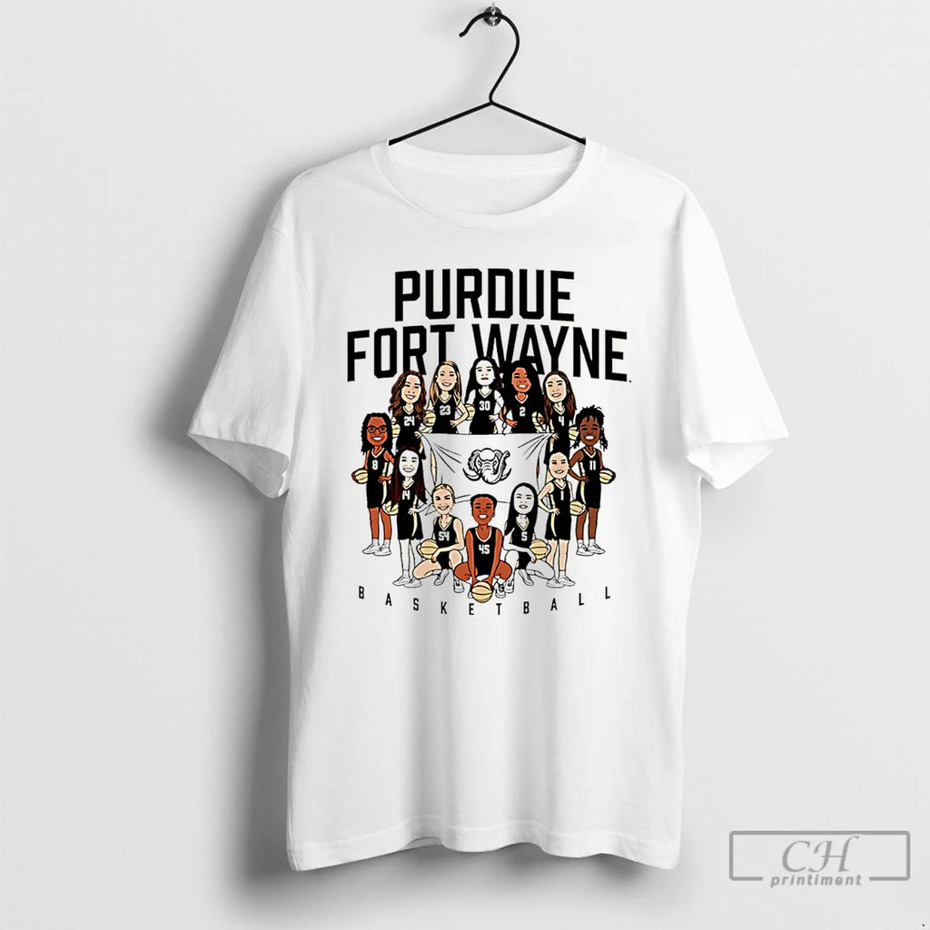 Classic Pfw Womens Basketball Ncaa Team Caricature 25 26 T-Shirts, Hoodie, Sweatshirt | InkRitualCo.com