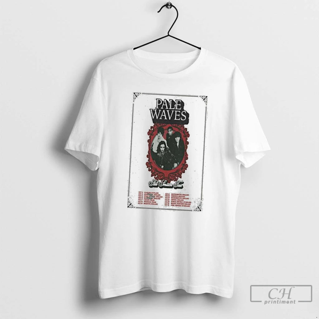 Classic Pale Waves Uk Ireland 2025 Tour T Shirts Hoodie, Sweatshirt | InkRitualCo.com