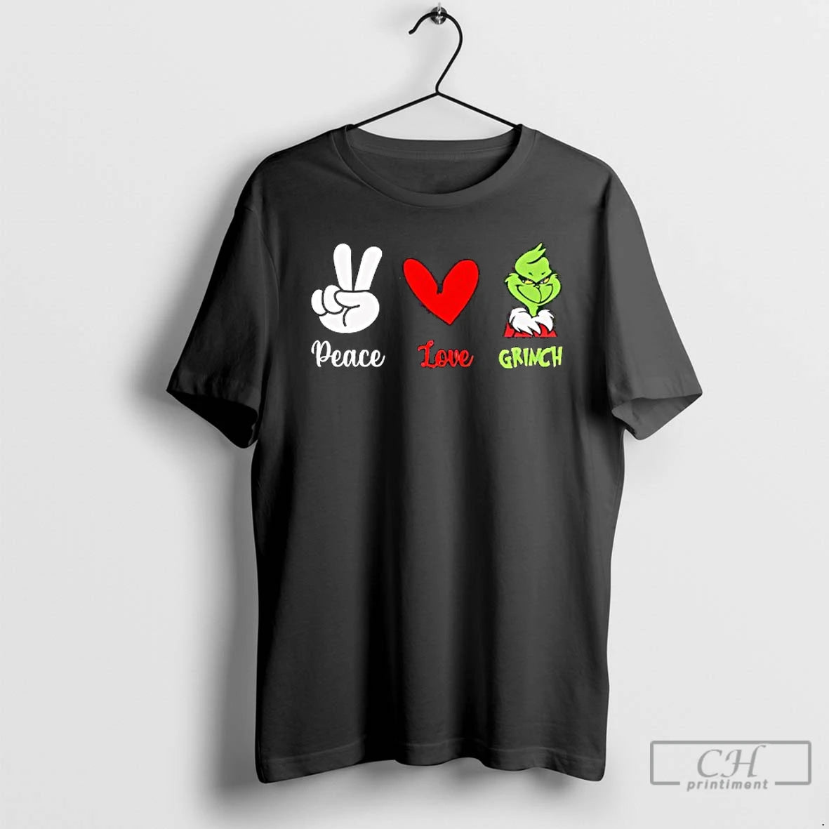 Classic Peace Love Grinch Festive Holiday T-Shirts, Hoodie, Sweatshirt | InkRitualCo.com