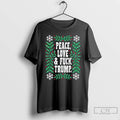 Classic Peace Love And Fuck Trump T-Shirts, Hoodie, Sweatshirt | InkRitualCo.com