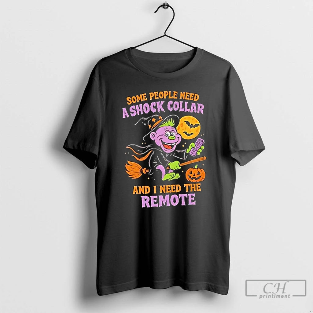 Classic Peanut Some People Need A Shock Collar And I Need The Remote T Shirts Hoodie, Sweatshirt | InkRitualCo.com