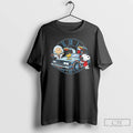 Classic Peanuts Characters Back To The Future Time Travel Buddies Graphic T-Shirts, Hoodie, Sweatshirt | InkRitualCo.com