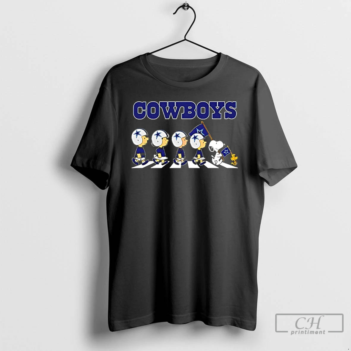 Classic Peanuts X Dallas Cowboys Football Flag Walking T-Shirts, Hoodie, Sweatshirt | InkRitualCo.com