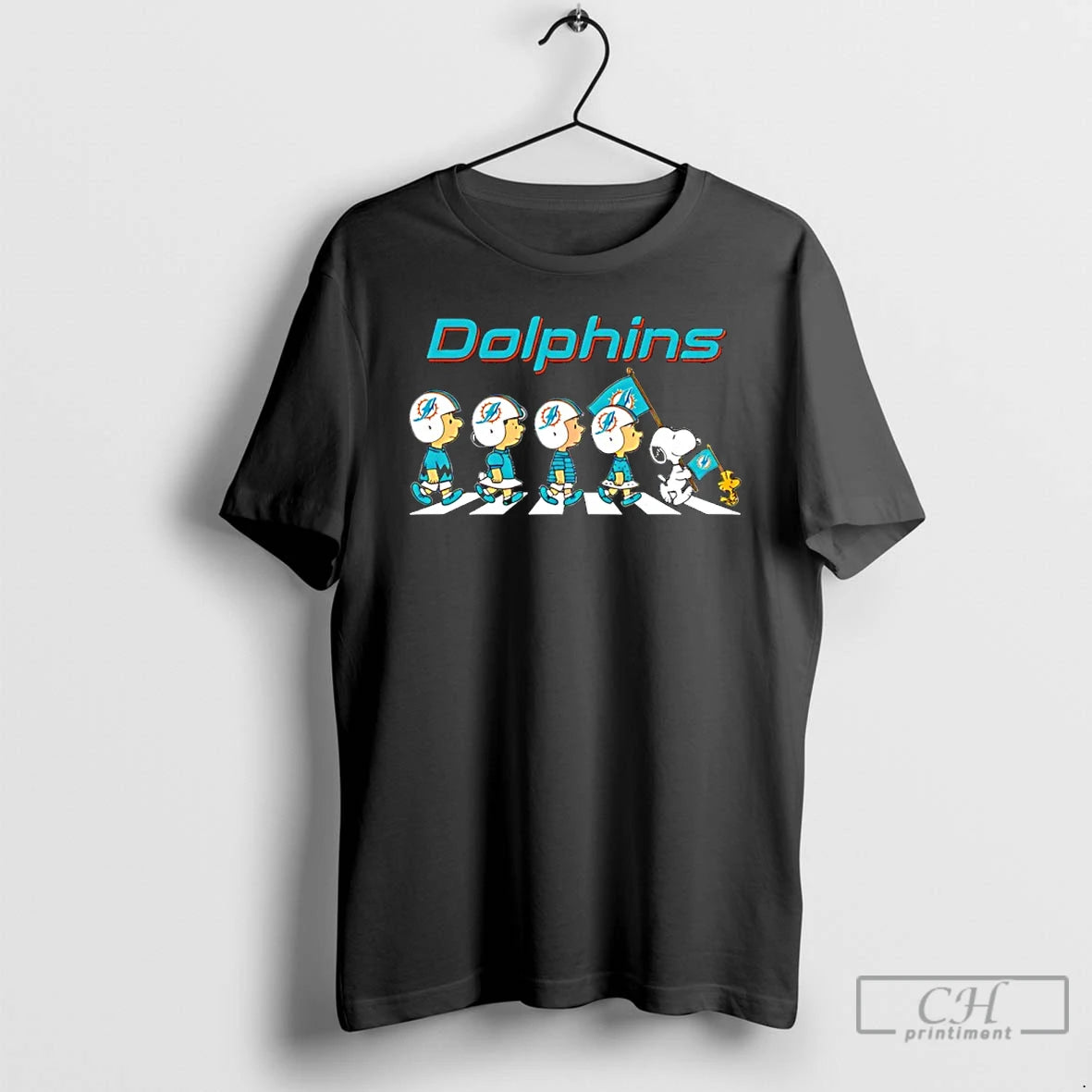 Classic Peanuts X Miami Dolphins Football Flag Walking T-Shirts, Hoodie, Sweatshirt | InkRitualCo.com