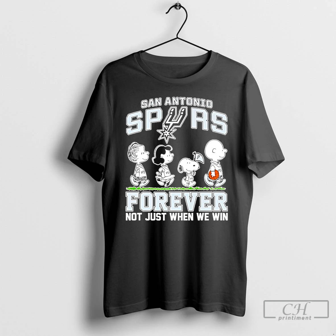 Classic Peanuts X Nba San Antonio Spurs Forever Not Just When We Win T Shirts Hoodie, Sweatshirt | InkRitualCo.com