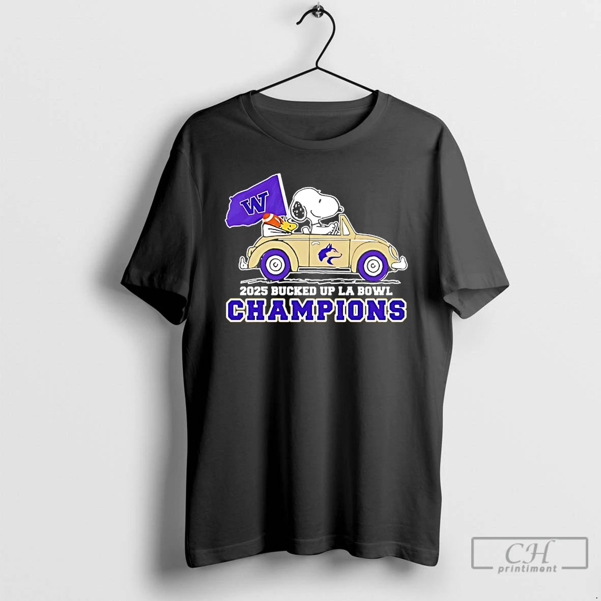 Classic Peanuts X Washington Huskies 2025 Bucked Up La Bowl T-Shirts, Hoodie, Sweatshirt | InkRitualCo.com