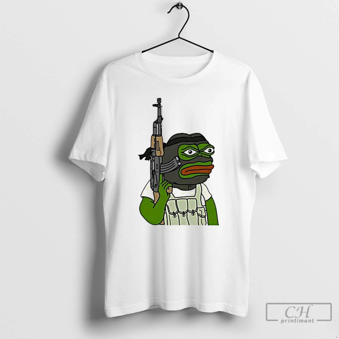 Classic Pepe Ak47 Green Frog T-Shirts, Hoodie, Sweatshirt | InkRitualCo.com