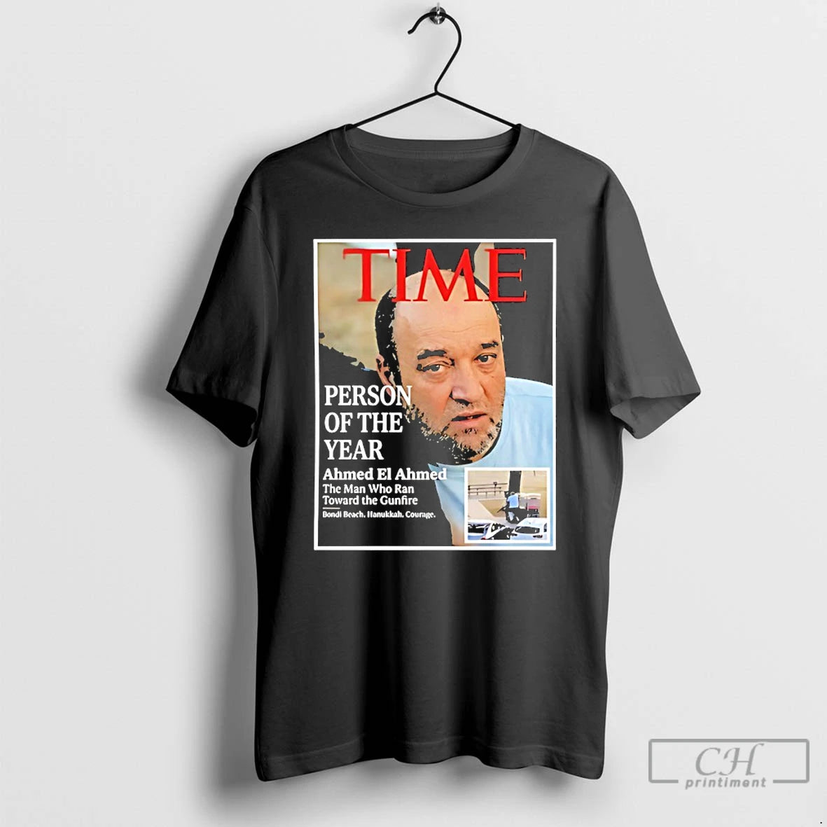 Classic Person Of The Year Ahmed El Ahmed Bondi Beach Hero T-Shirts, Hoodie, Sweatshirt | InkRitualCo.com