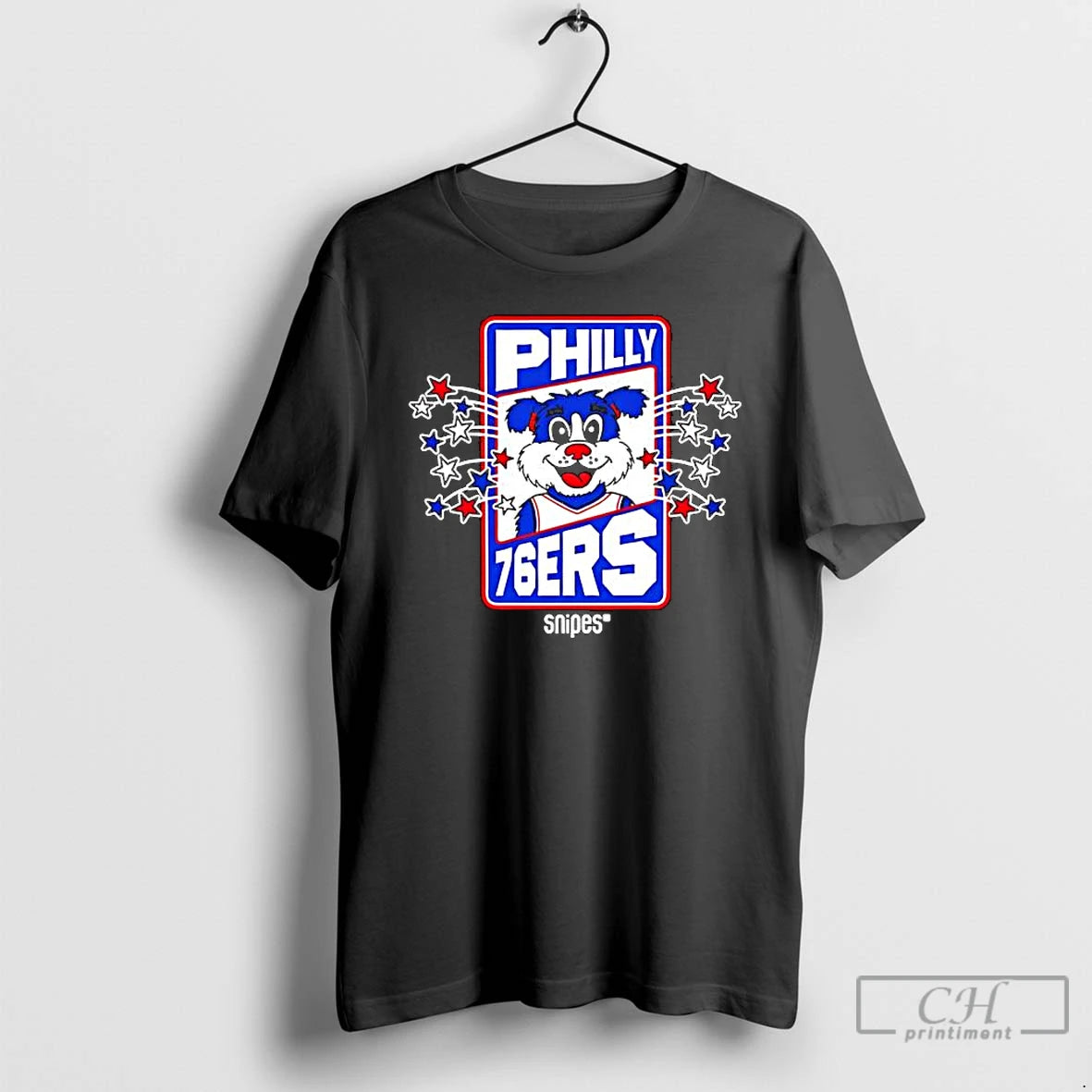 Classic Philadelphia 76ers Snipes Mascot Franklin The Dog T-Shirts, Hoodie, Sweatshirt | InkRitualCo.com
