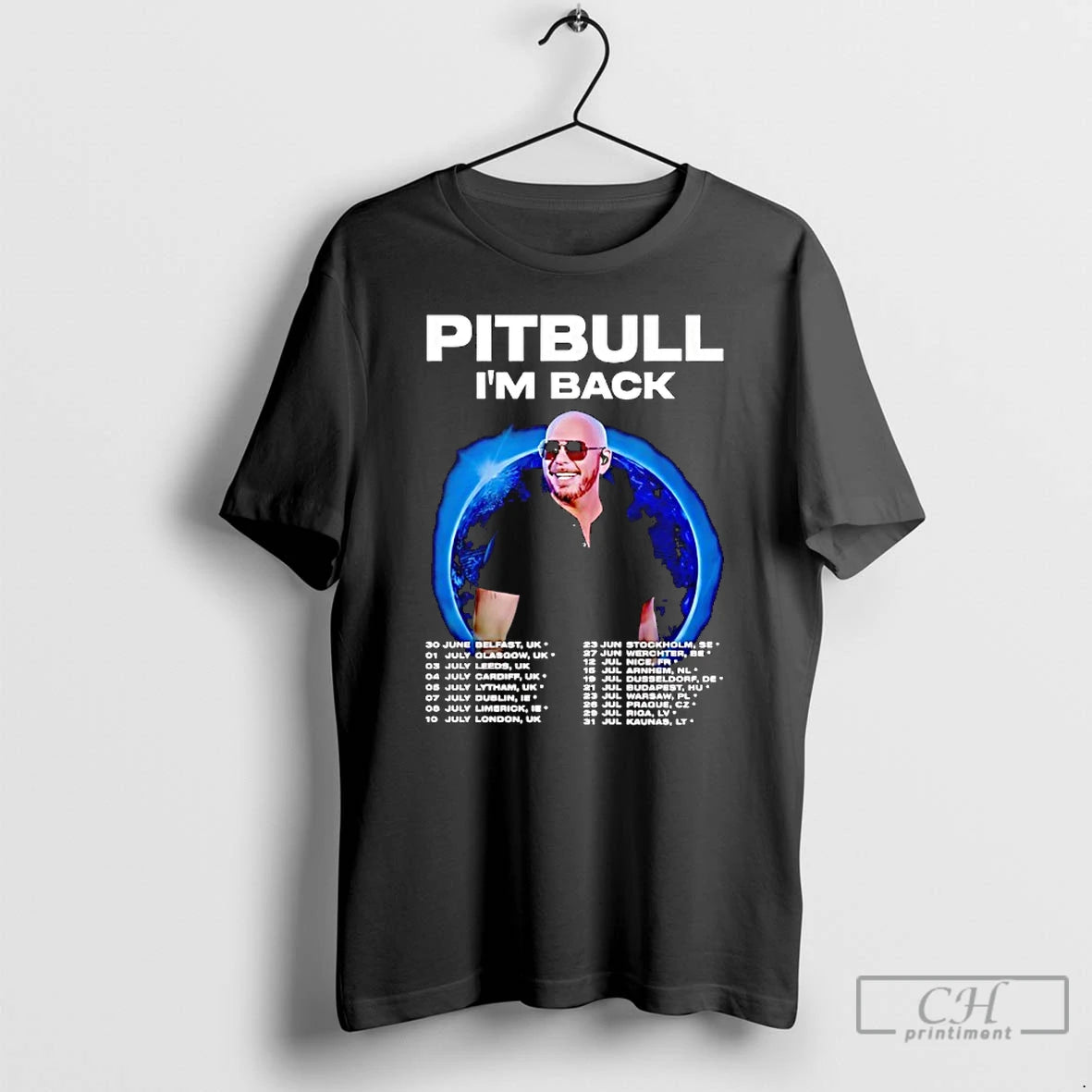 Classic Pitbull Im Back Fan Tour 2025 Concert Dates Inspired T-Shirts, Hoodie, Sweatshirt | InkRitualCo.com