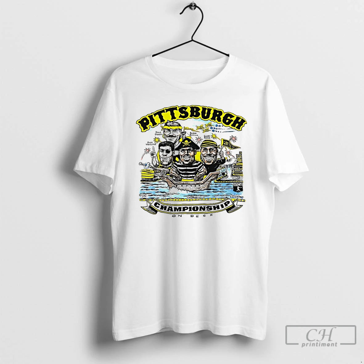Classic Pittsburgh Pirates Championship On Deck Caricature Vintage T-Shirts, Hoodie, Sweatshirt | InkRitualCo.com