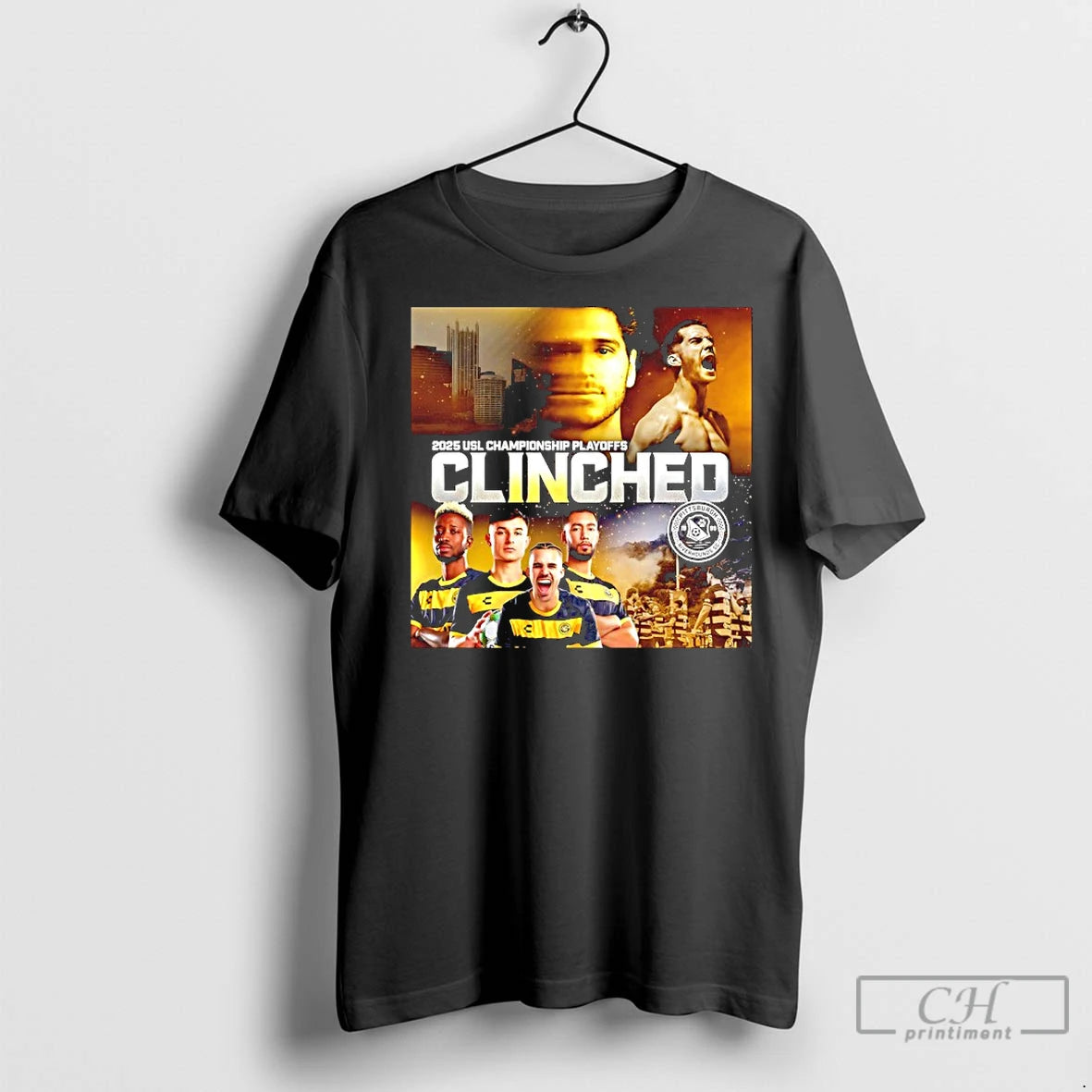 Classic Pittsburgh Riverhounds Sc 2025 Usl Championship Playoffs Clinched T-Shirts, Hoodie, Sweatshirt | InkRitualCo.com