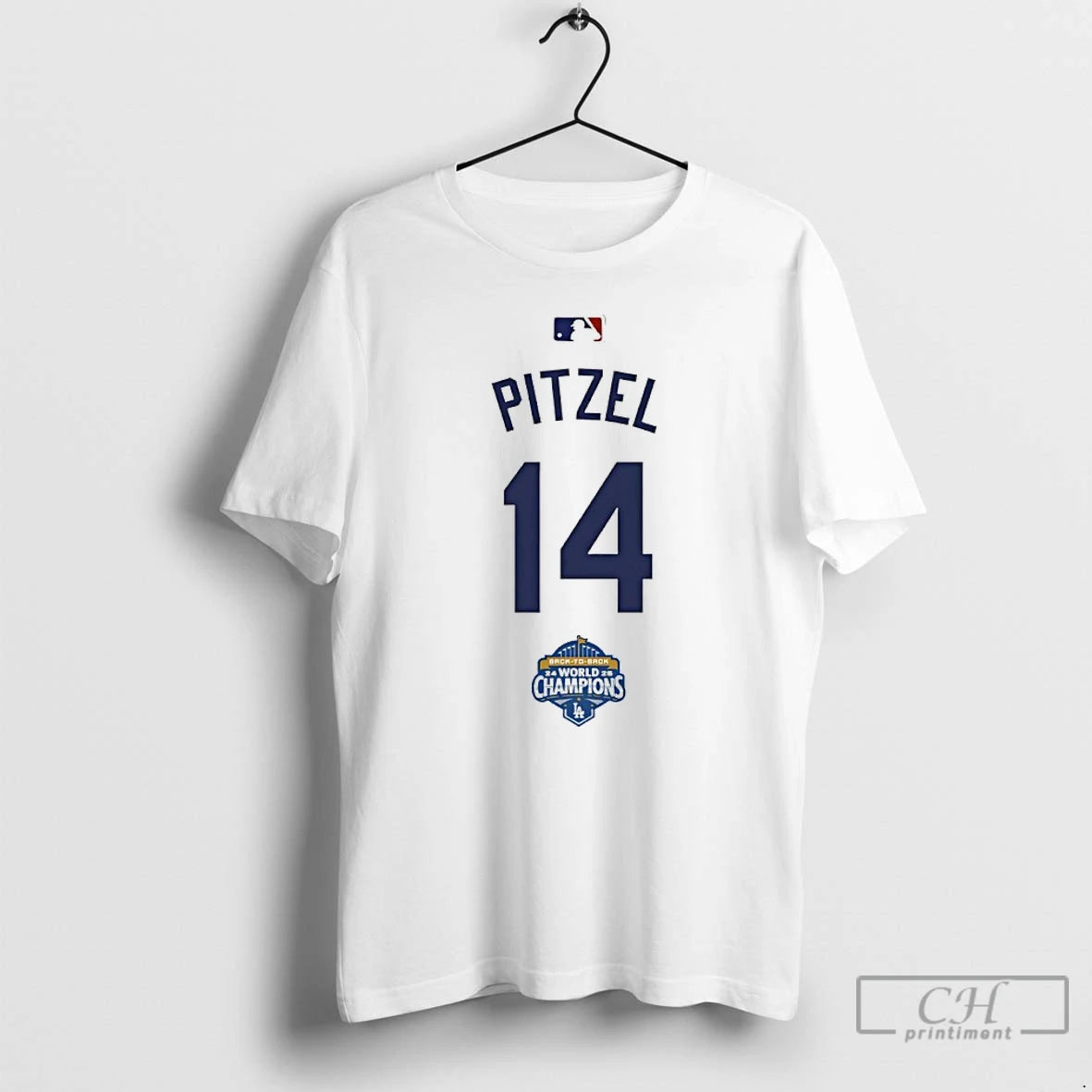 Classic Pitzel 14 Back To Back Champs World Champions T-Shirts, Hoodie, Sweatshirt | InkRitualCo.com