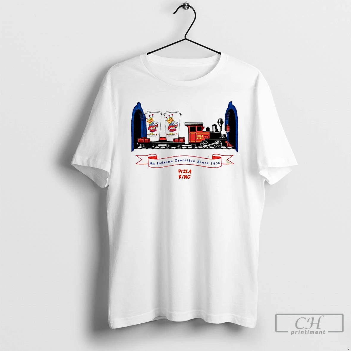 Classic Pizza King Train An Indiana Tradition Since 1956 T-Shirts, Hoodie, Sweatshirt | InkRitualCo.com