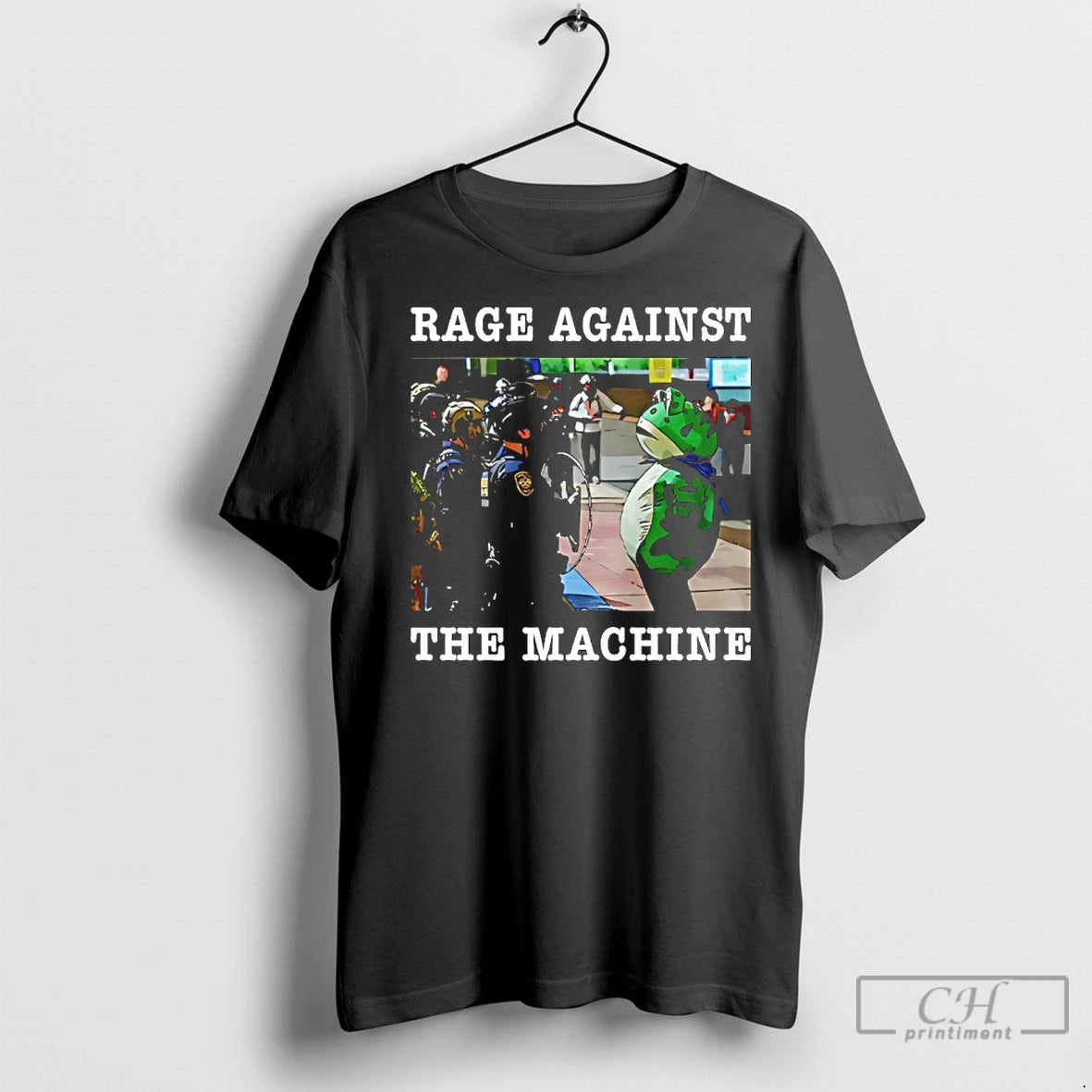 Classic Portland Frog Protest Rage Against The Machine T-Shirts, Hoodie, Sweatshirt | InkRitualCo.com