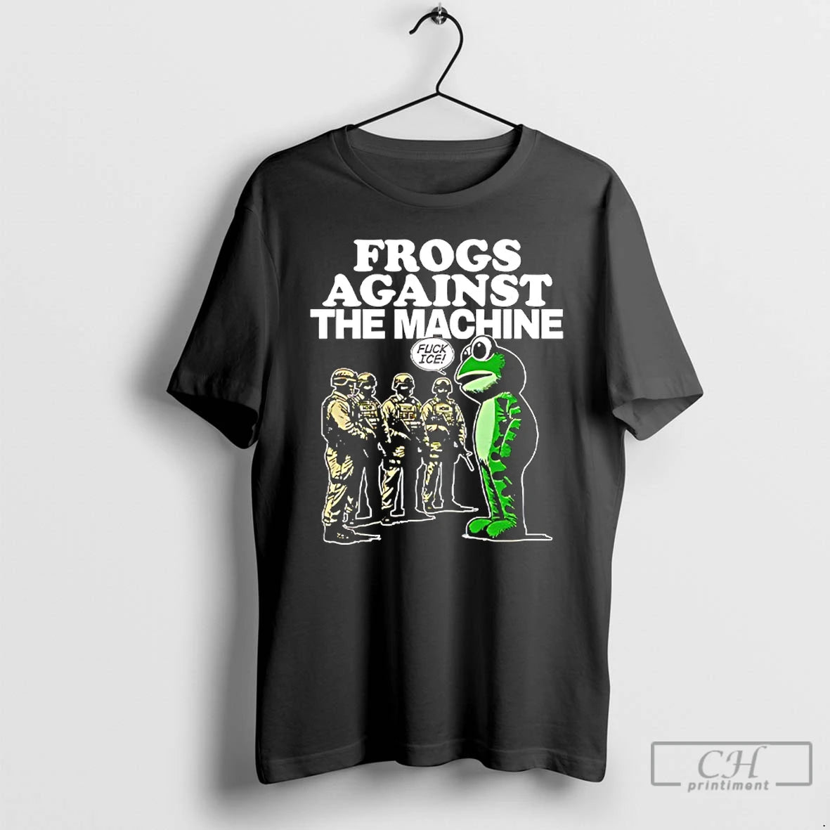 Classic Portland Frogs Against The Machine Fck Ice T Shirts Hoodie, Sweatshirt | InkRitualCo.com