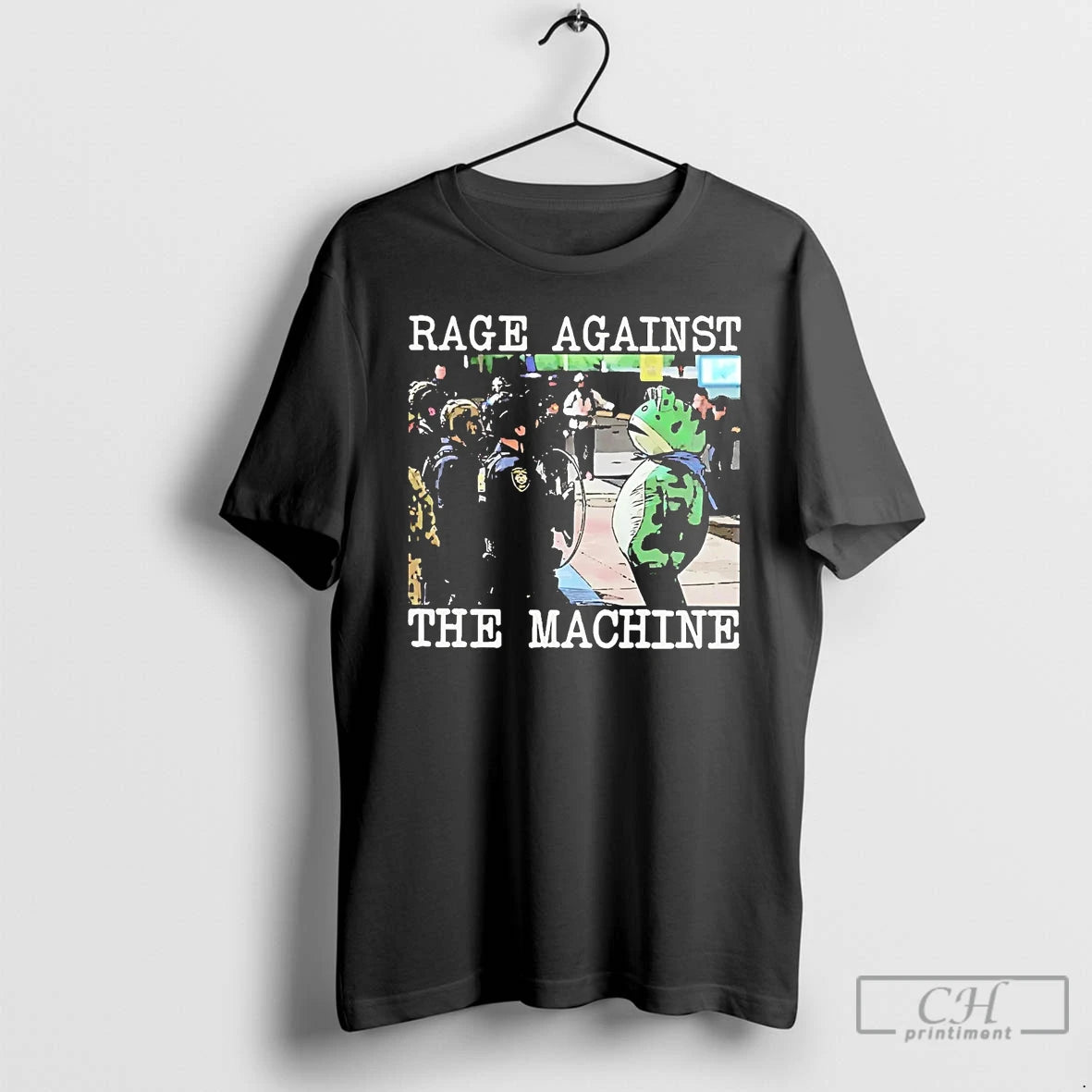 Classic Portland Frog Vs Ice Rage Against The Machine T Shirts Hoodie, Sweatshirt | InkRitualCo.com