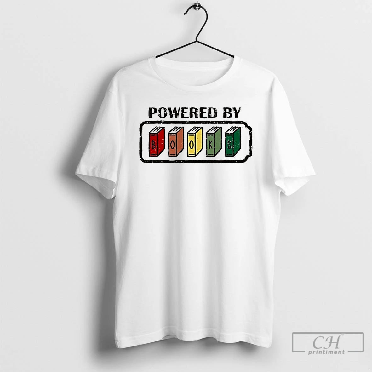 Classic Powered By Books Pride T-Shirts, Hoodie, Sweatshirt | InkRitualCo.com