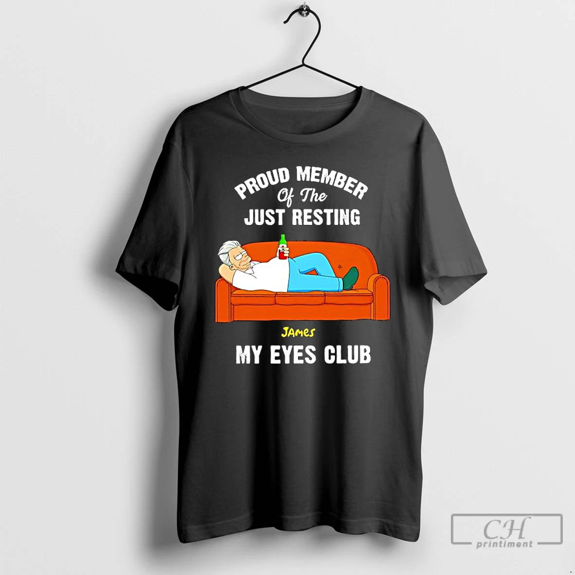 Classic Proud Member Of The Just Resting James My Eyes Club T-Shirts, Hoodie, Sweatshirt | InkRitualCo.com