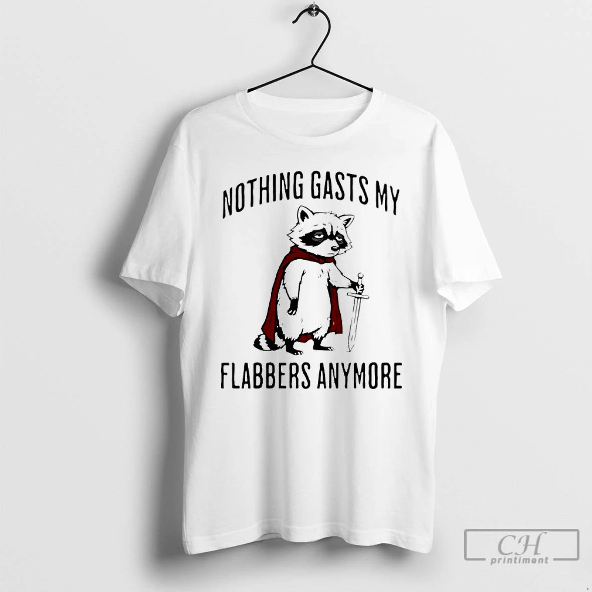Classic Raccoon Knight Nothing Gasts My Flabbers Anymore T-Shirts, Hoodie, Sweatshirt | InkRitualCo.com