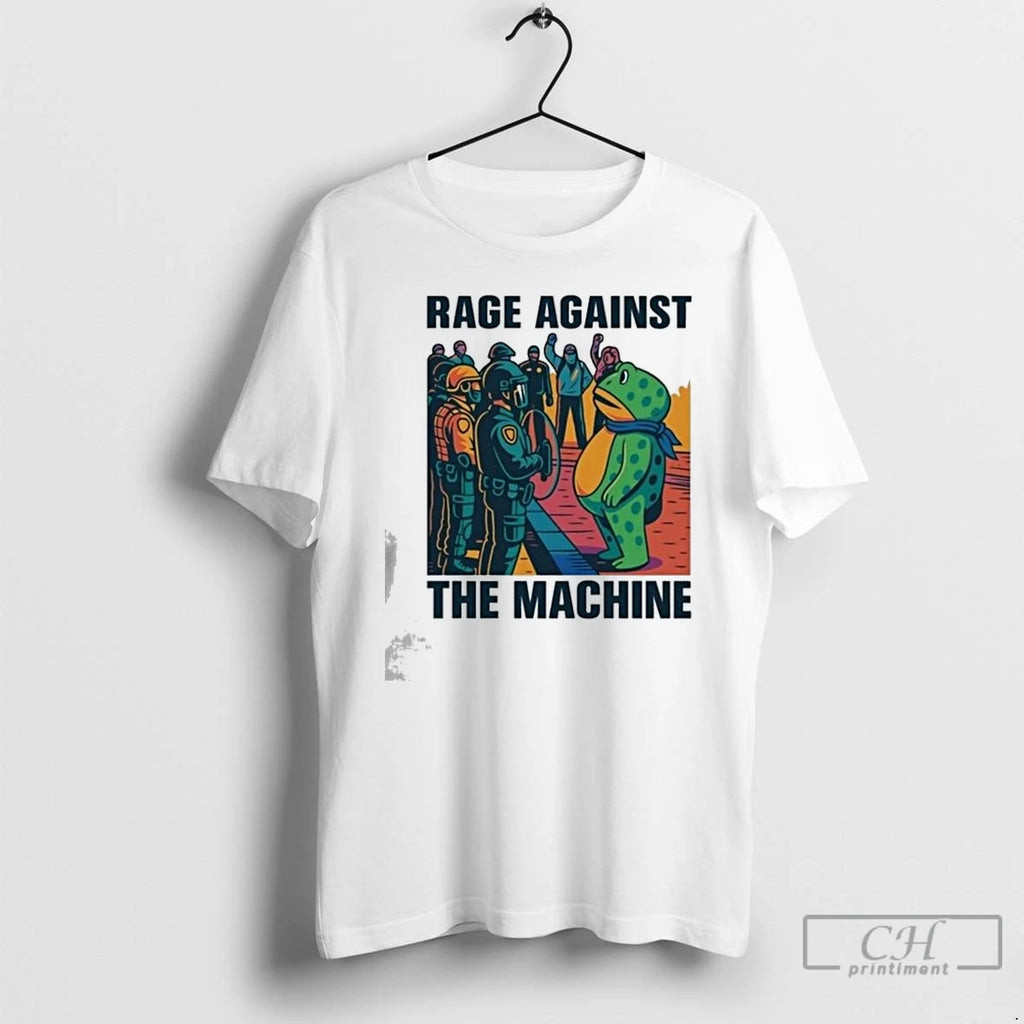 Classic Rage Against The Machine Protest Frog Graphic T Shirts Hoodie, Sweatshirt | InkRitualCo.com