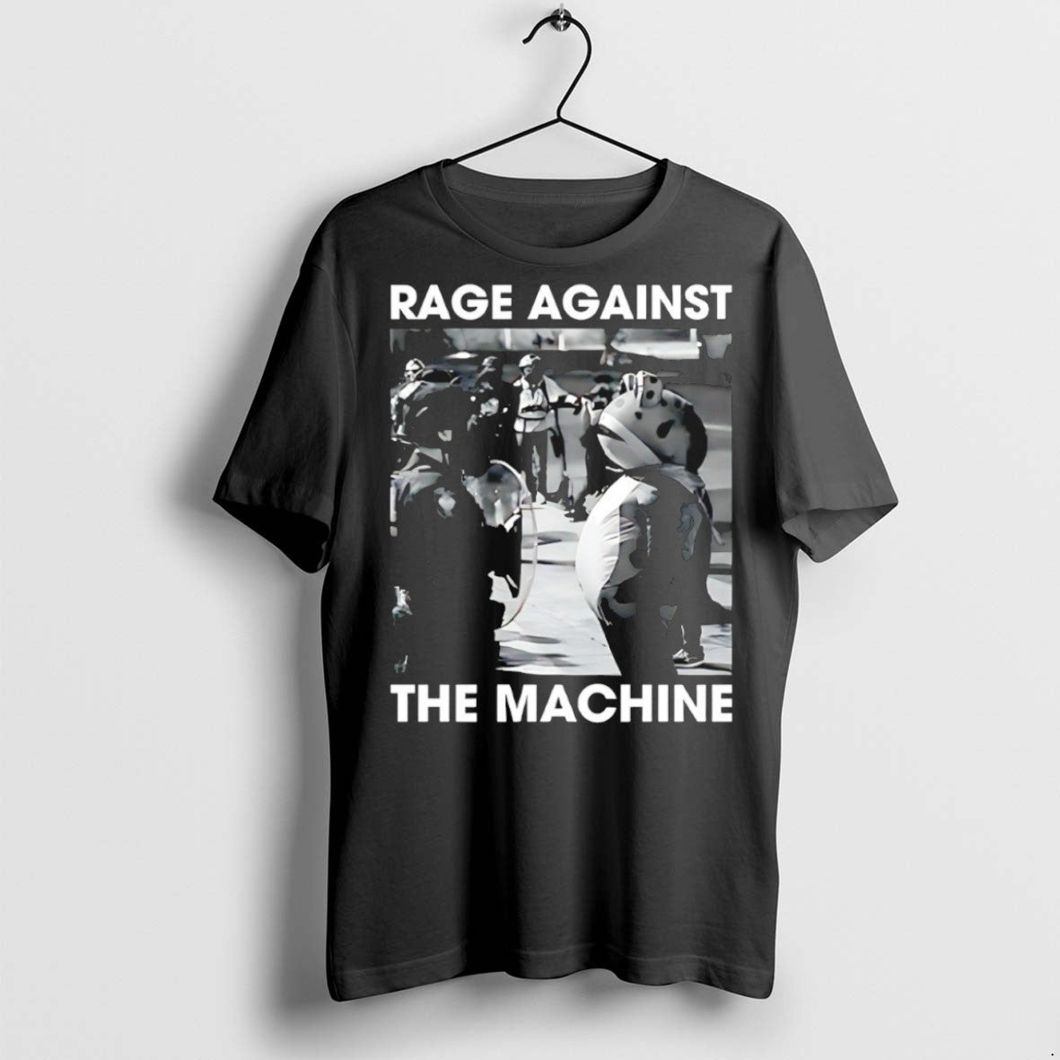 Classic Rage Against The Machine Portland Frog Protest T Shirts Hoodie, Sweatshirt | InkRitualCo.com
