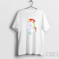Classic Rainbow Unicorn Santa Hat Christmas Cute T Shirts Hoodie, Sweatshirt | InkRitualCo.com