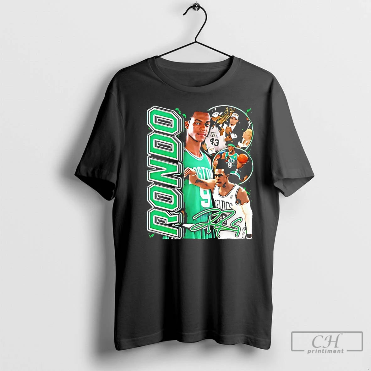 Classic Rajon Rondo Boston Celtics Signature Vintage T-Shirts, Hoodie, Sweatshirt | InkRitualCo.com