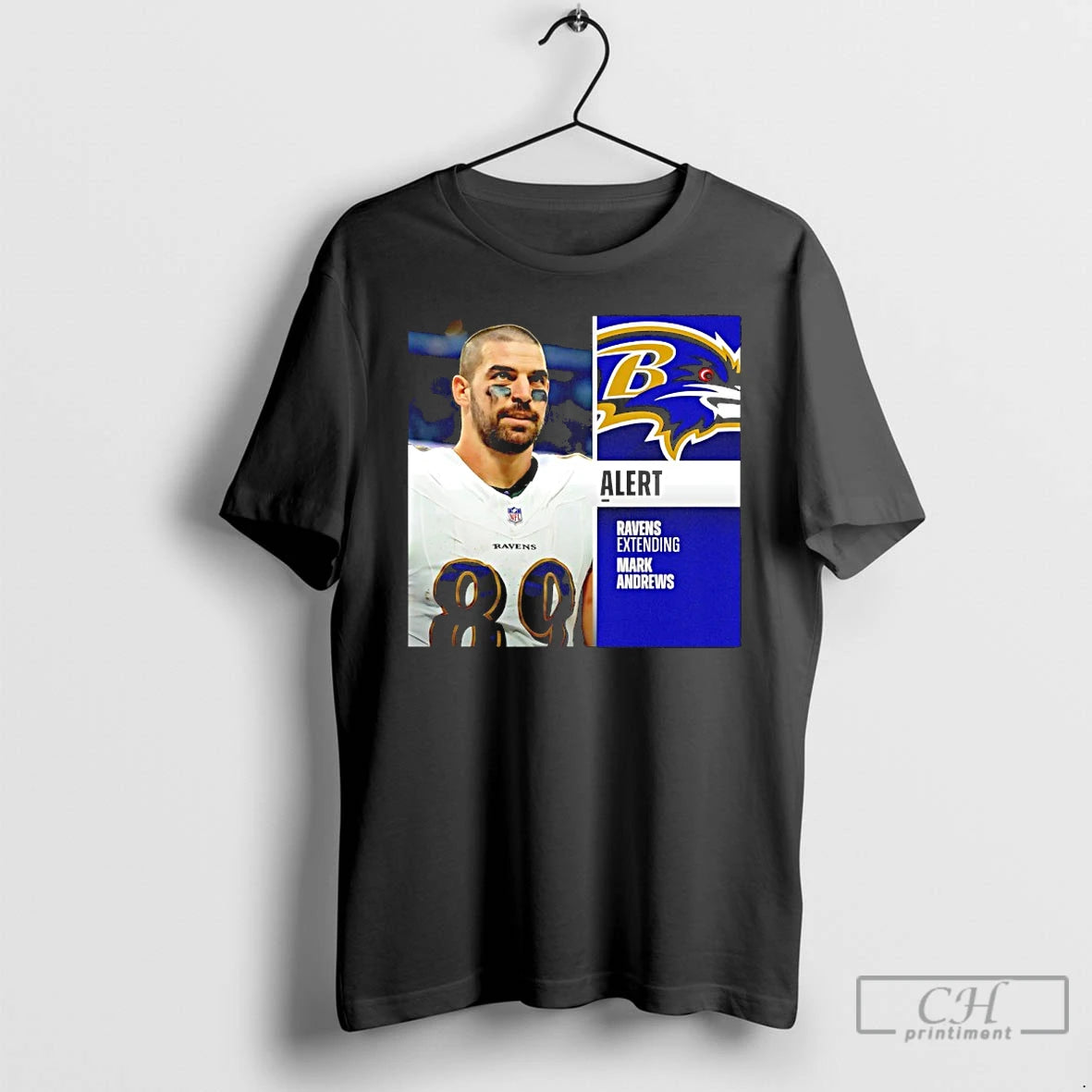 Classic Ravens Mark Andrews Agrees To Terms On Three Year 39 3m Extension T Shirts Hoodie, Sweatshirt | InkRitualCo.com