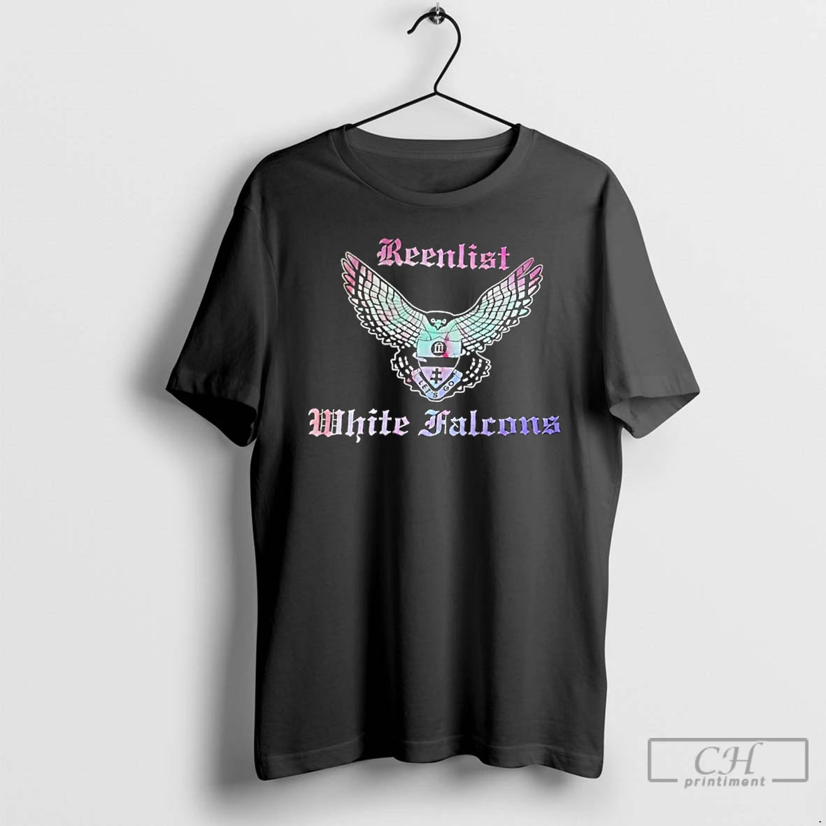 Classic Reenlist White Falcons Lets Go T-Shirts, Hoodie, Sweatshirt | InkRitualCo.com