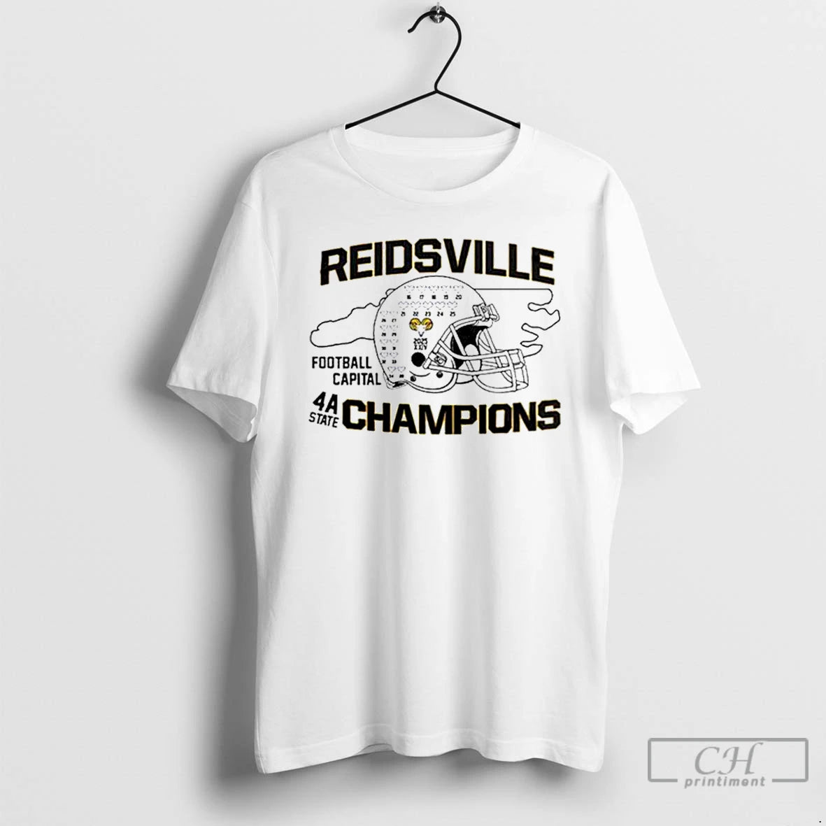 Classic Reidsville Football 4a State Champions 2025 Helmet T-Shirts, Hoodie, Sweatshirt | InkRitualCo.com