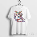 Classic Reindeer Unicorn Holly Pinecone Christmas White T Shirts Hoodie, Sweatshirt | InkRitualCo.com