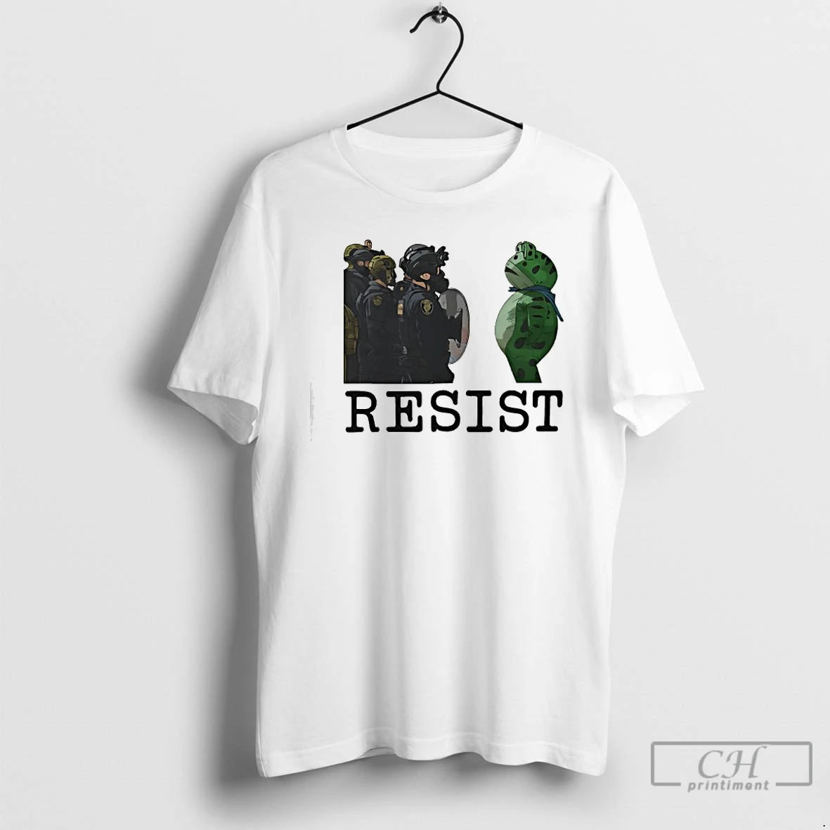 Classic Resist Portland Frog Protest Anti Ice Anti Fascism T Shirts Hoodie, Sweatshirt | InkRitualCo.com