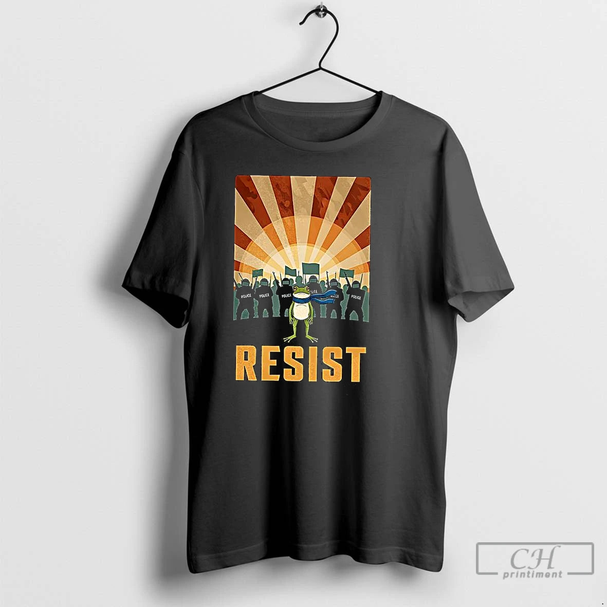 Classic Resist Portland Frog T Shirts Hoodie, Sweatshirt | InkRitualCo.com