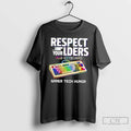Classic Respect Your Elders Rgb Keyboard Gamer Tech Humor T-Shirts, Hoodie, Sweatshirt | InkRitualCo.com