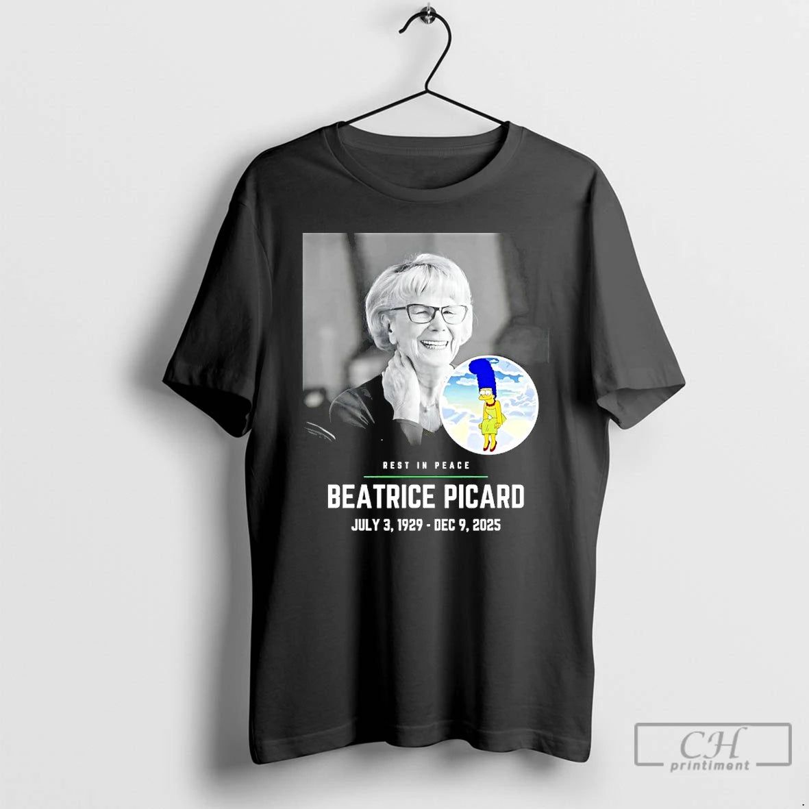 Classic Rest In Peace Beatrice Picard 1929 2025 T-Shirts, Hoodie, Sweatshirt | InkRitualCo.com