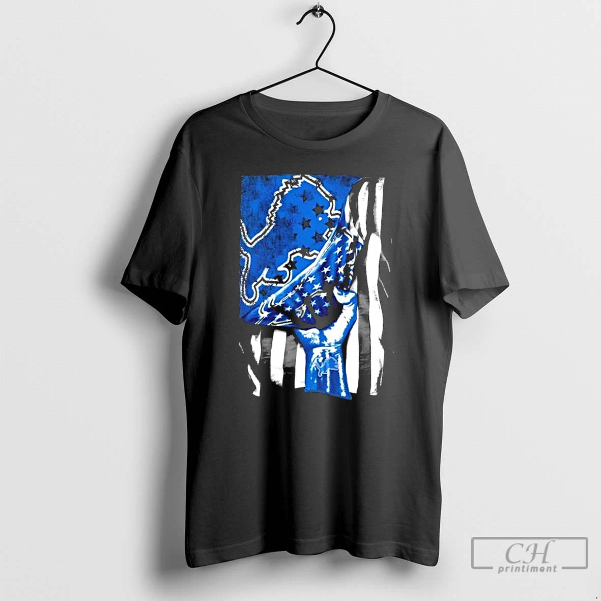 Classic Revealing The Glory Detroit Lions X Usa Flag T-Shirts, Hoodie, Sweatshirt | InkRitualCo.com