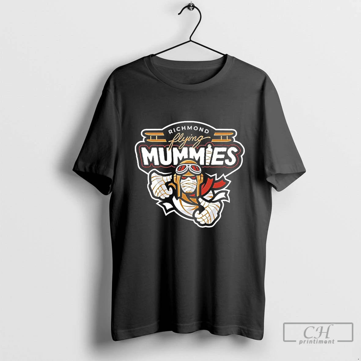 Classic Richmond Flying Mummies Baseball Mlb Logo Blackshirt T Shirts Hoodie, Sweatshirt | InkRitualCo.com