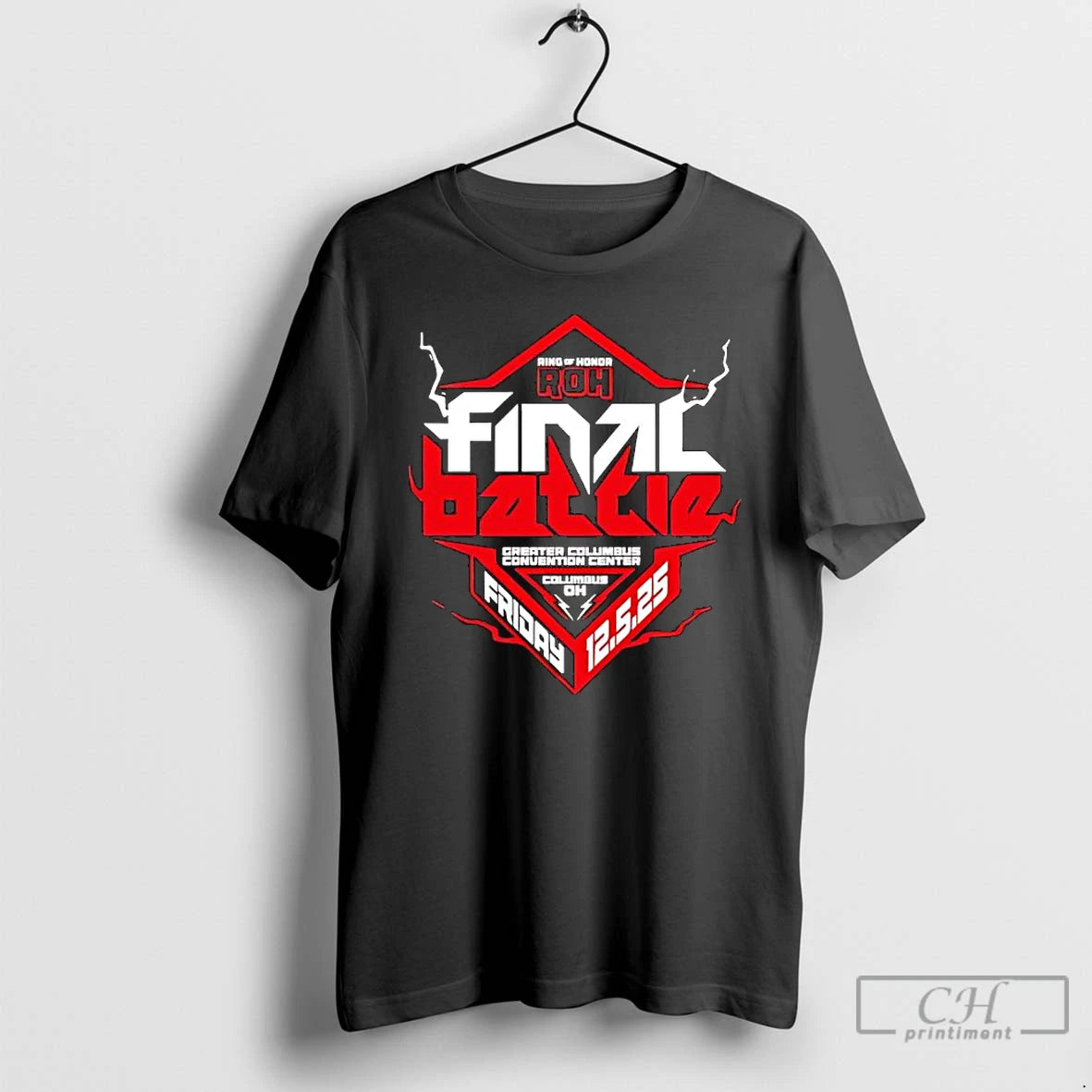 Classic Ring Of Honor Roh Final Battle 2025 Event Columbus Oh T-Shirts, Hoodie, Sweatshirt | InkRitualCo.com