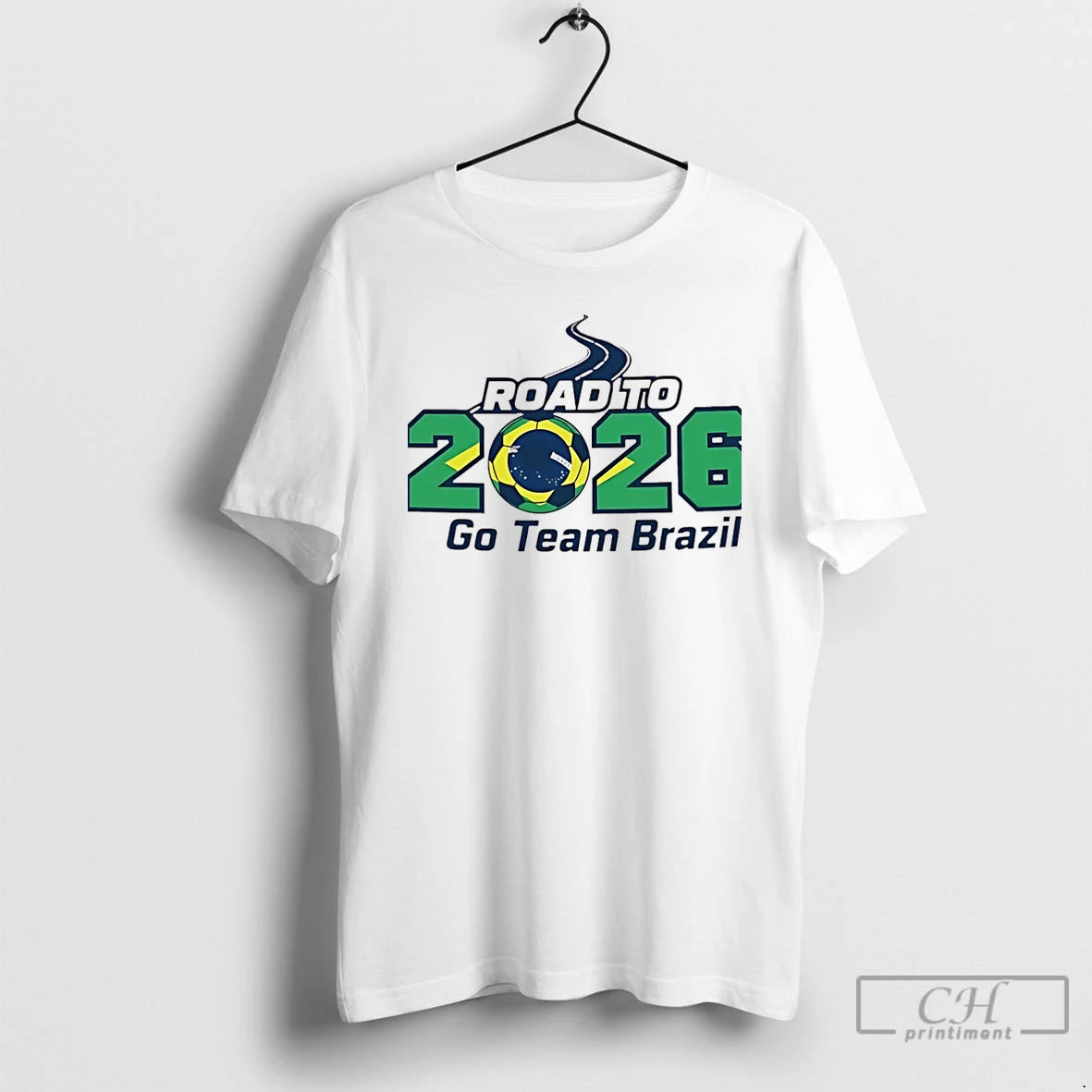 Classic Road To 2026 Go Team Brazil Fan Gear Soccer Christmas T-Shirts, Hoodie, Sweatshirt | InkRitualCo.com