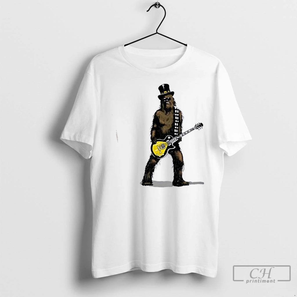 Classic Rock Legend Guitar Wookiee Parody T-Shirts, Hoodie, Sweatshirt | InkRitualCo.com