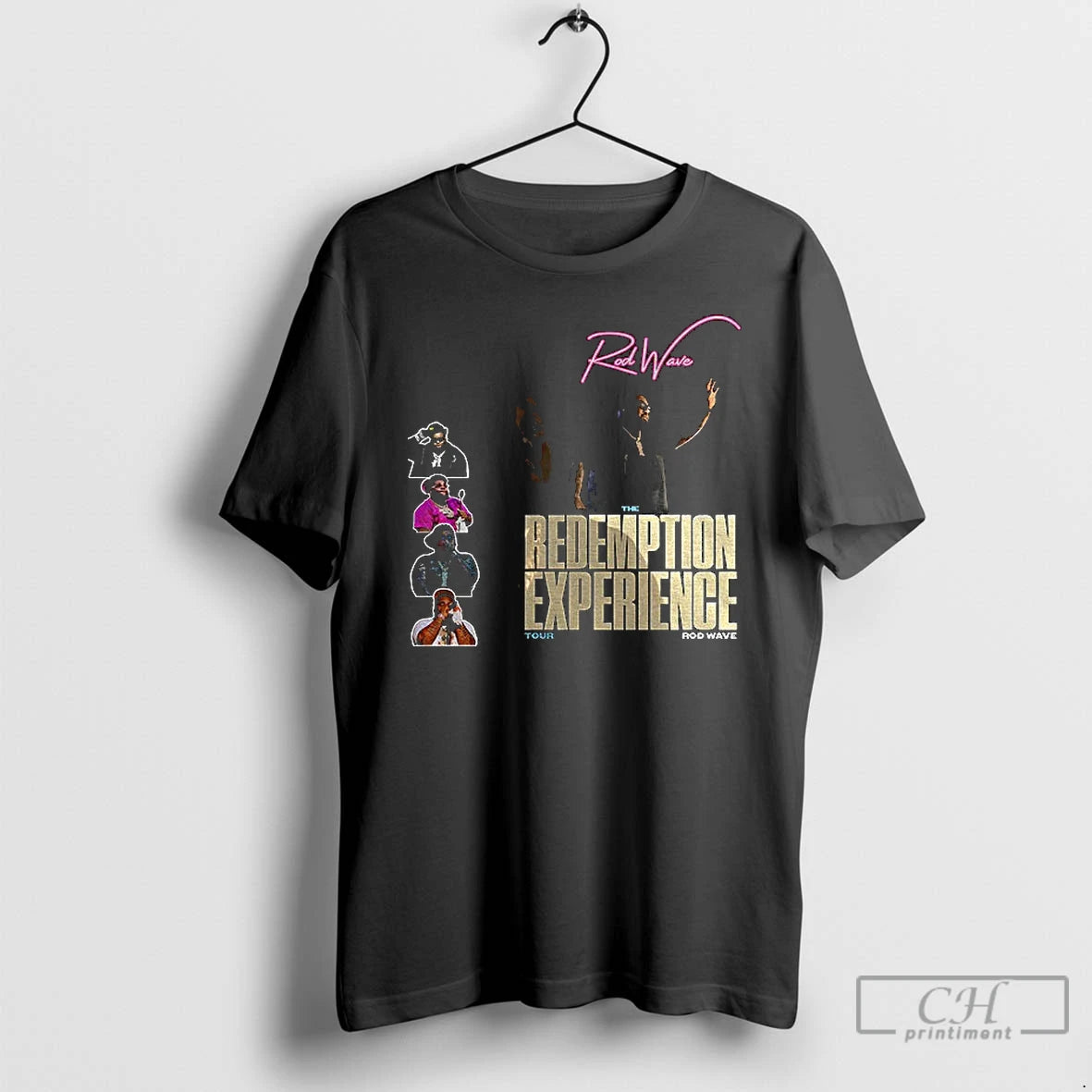 Classic Rod Wave The Redemption Experience Tour 2025 Graphic T-Shirts, Hoodie, Sweatshirt | InkRitualCo.com